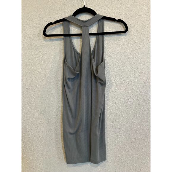 Cabi T-back ribbed tank Style #426 Green Size Small a146 - Picture 2 of 3